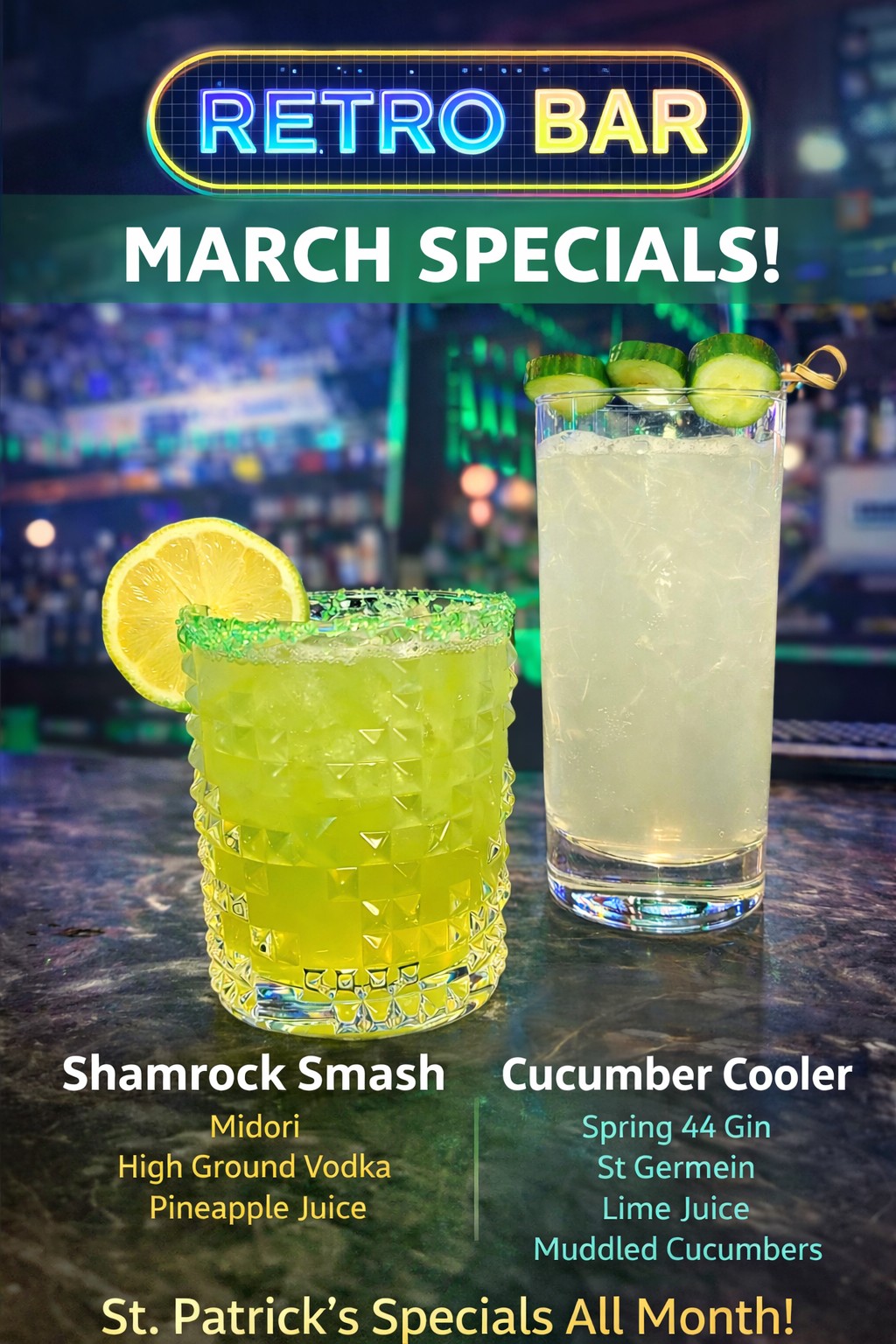 March Drink Specials