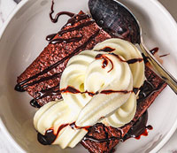 Gluten Free Brownie Torte at Incognito Cafe