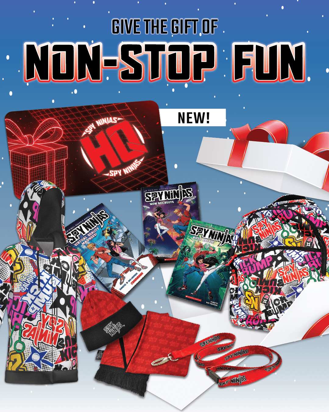Need Last-Minute Gifts? Grab Passes, Arcade Credits, & Stocking Stuffers at HQ!