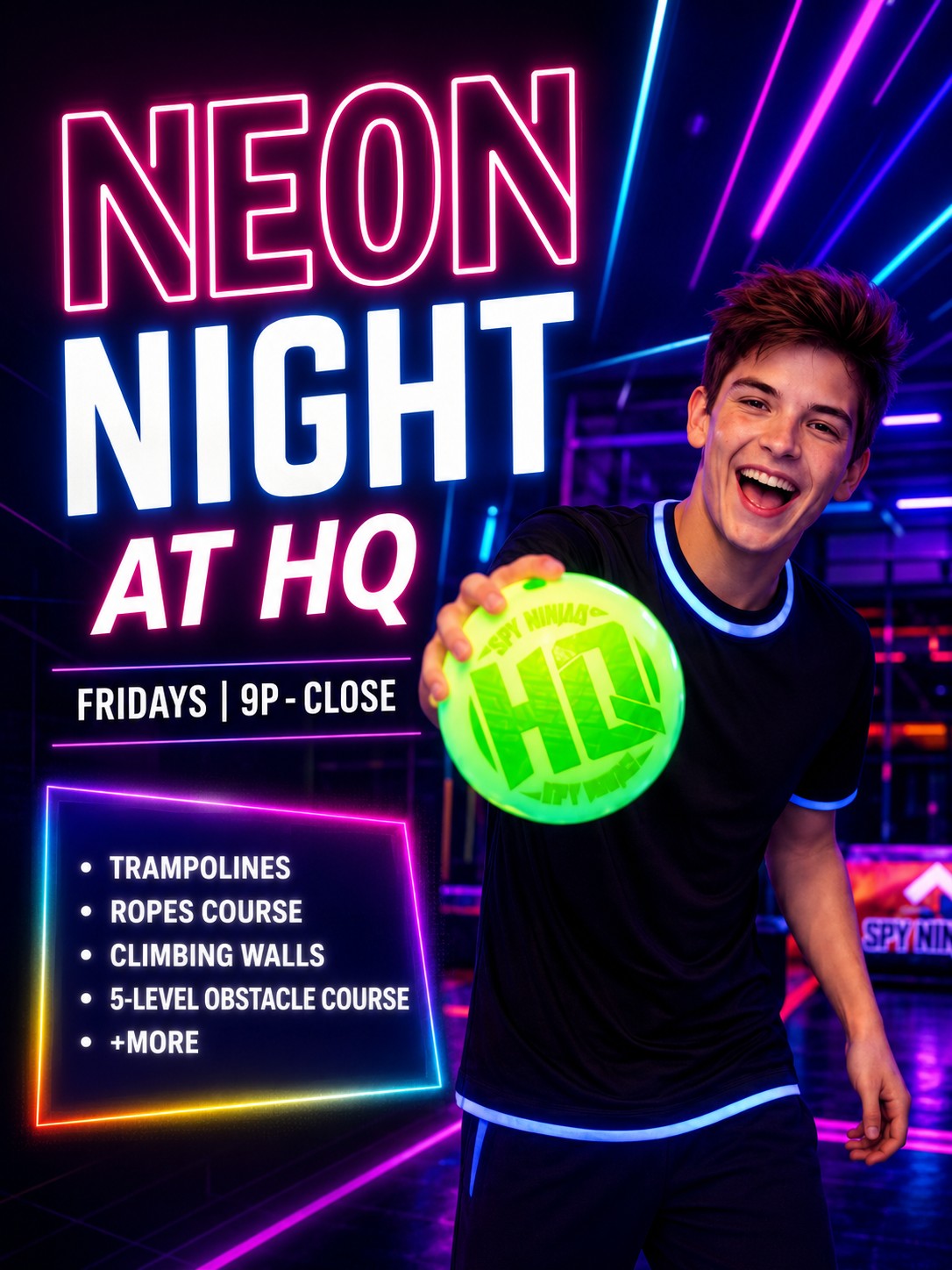 Neon Nights at HQ